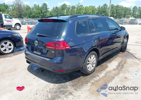 2016 Volkswagen Golf Sportwagen Tsi S 4-Door z USA, uszkodzony, nr VIN 3VWC17AU0GM508400